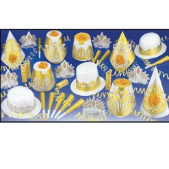 Beistle The Golden Nugget Kit For 50 People For New Year's Eve