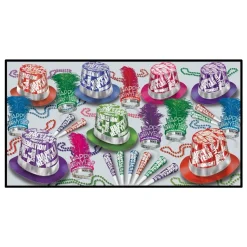 Beistle The Midnight Madness Kit For 50 People For New Year's Eve