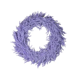 Traditional Pine Wreaths*Northlight Vibrant Purple Spring Artificial Wisteria Inspired Flower Wreath - 26-Inch, Unlit