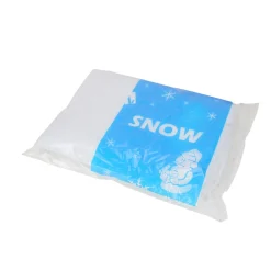 Artificial Snow*Northlight White Glittered Soft Plush Buffalo Artificial Christmas Snow Drape 36" X 60"