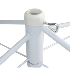 Artificial Tree Stands*Northlight White Metal Christmas Tree Stand For 6.5'-7.5' Artificial Trees